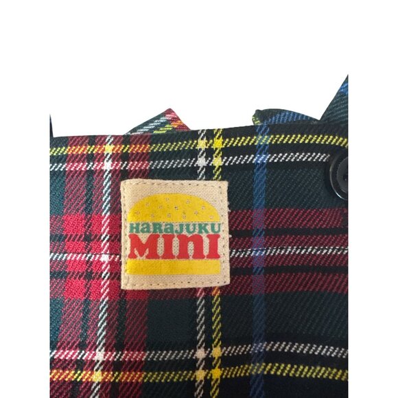 Harajuku Mini Girls Plaid Ruffled Romper 9M NWT 20th Anniversary Collection - Picture 2 of 5